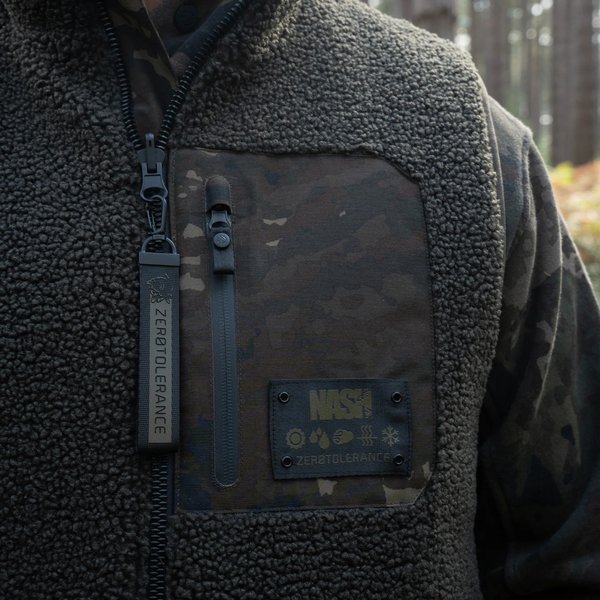 NASH ZERO TOLERANCE SHERPA FLEECE REVERSIBLE BODY WARMER