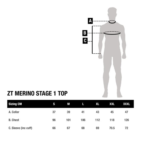 NASH ZERO TOLERANCE MERINO STAGE 1 TOP Termoprádlo vrch
