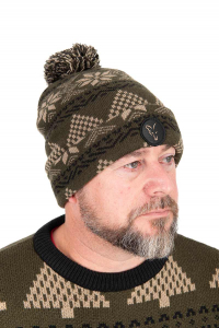 Fox Festive bobble hat