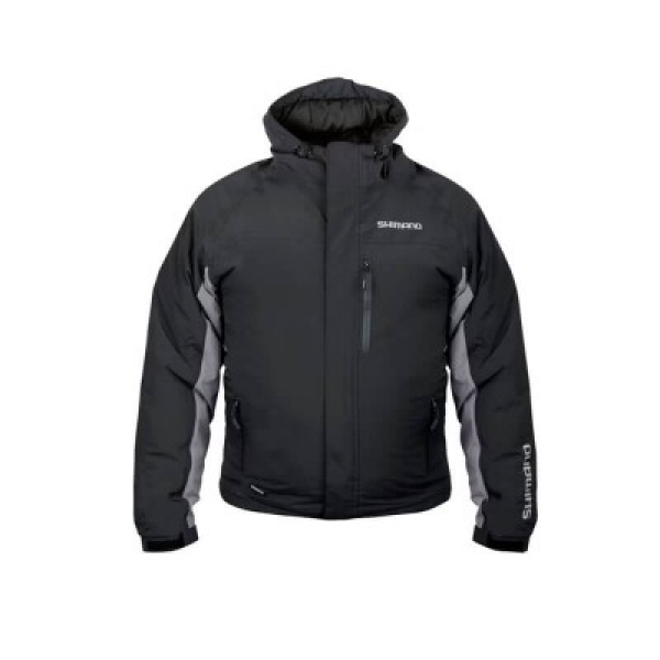 Bunda Shimano Wear Rain Jacket Padded Black