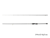 Přívlačový prut Delphin BLACK CODE C.I.T. 244cm/2-9g