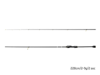 Prívlačový prút Delphin BLACK CODE C.I.T. 228cm/2-9g