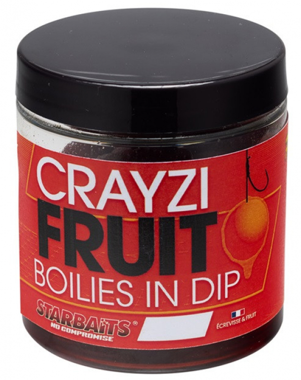 Starbaits Boilies In Dip Crayzi Fruit 150g