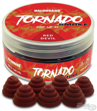 Pelety HALDORÁDÓ TORNADO Smoke Pop Up XL - Red Devil