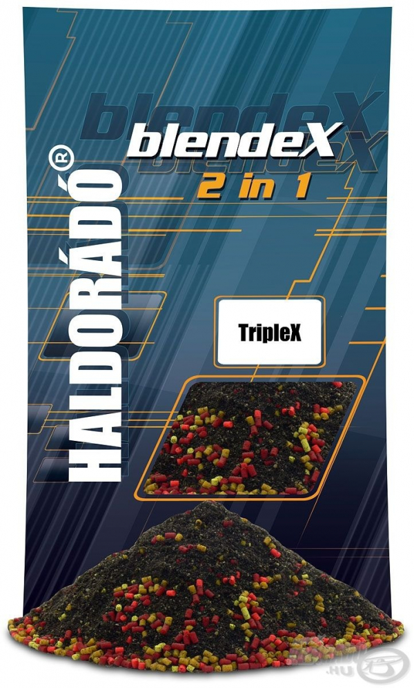 Etetőanyag Haldorádó BlendeX 2 in 1 TripleX 800g