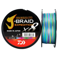 Šnúra Daiwa J-Braid Expedition X8 Multicolor 300m