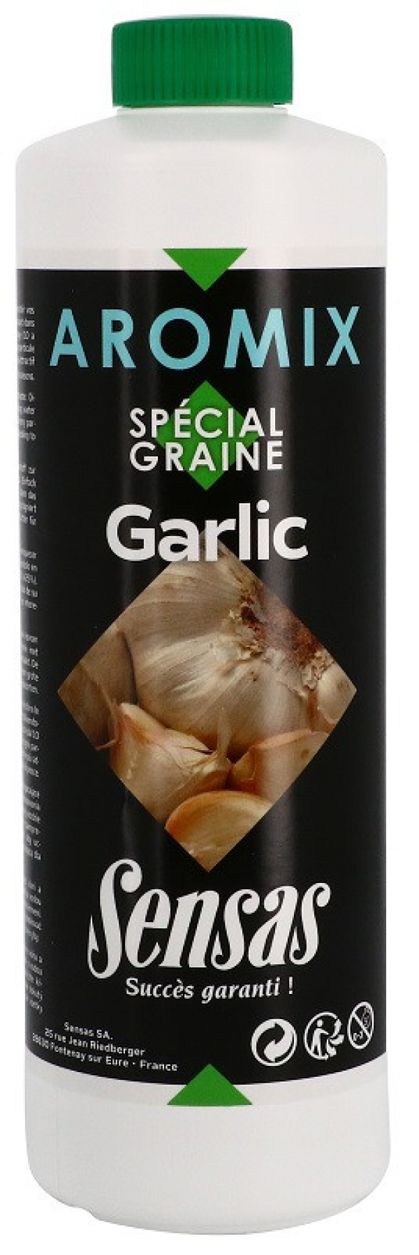 Tekutý posilovač Sensas Aromix Garlic (cesnak) 500ml