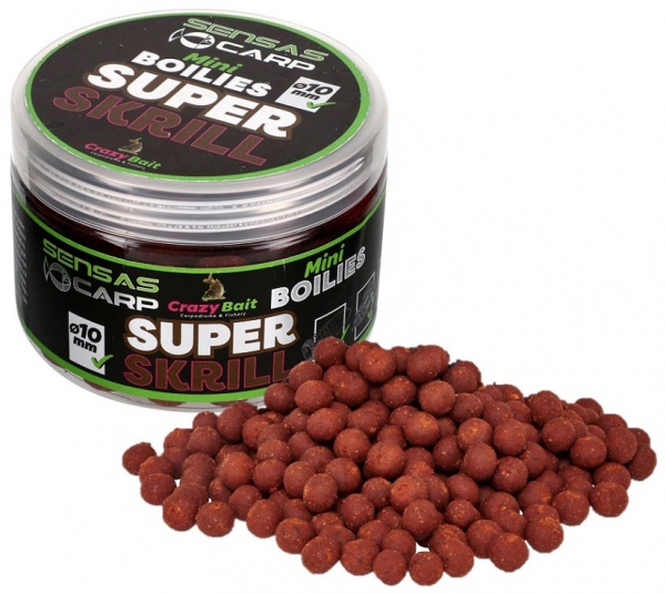 Sensas Mini Boilies Crazy Super Krill (krill) 10mm 80g