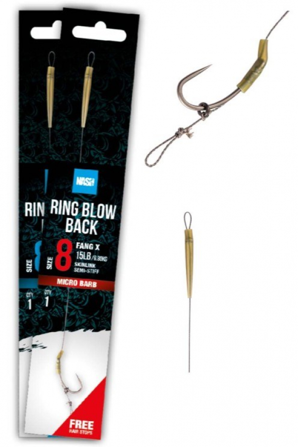 Hotový Návazec - Nash Ring Blow Back Rig Barbed