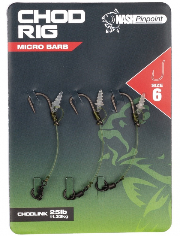 Hotový Návazec Nash Chod Rig Barbed