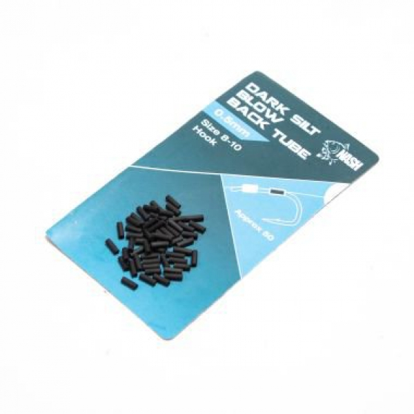 Elővágott csövek Nash Blow Back Tube Dark Silt