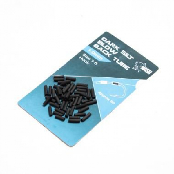 Elővágott csövek Nash Blow Back Tube Dark Silt