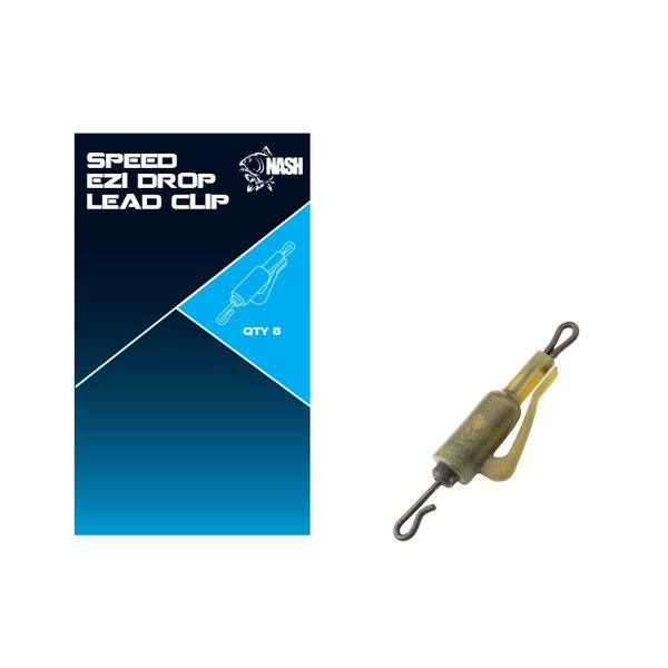 Ólom klipsz Nash Speed Ezi Drop Lead Clip