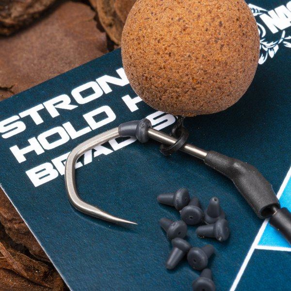 Stopery na háček Nash Strong Hold Hook Bead Silt