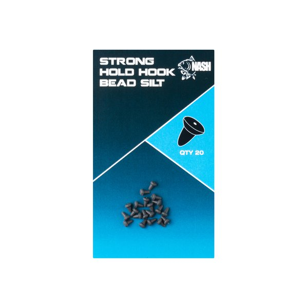 Stopery na háček Nash Strong Hold Hook Bead Silt