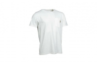 NASH Make It Happen Badge Pocket T Shirt Ecru