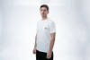NASH Make It Happen Badge Pocket T Shirt Ecru