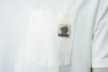 NASH Make It Happen Badge Pocket T Shirt Ecru