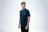NASH Make It Happen Badge Pocket T Shirt Navy Blue