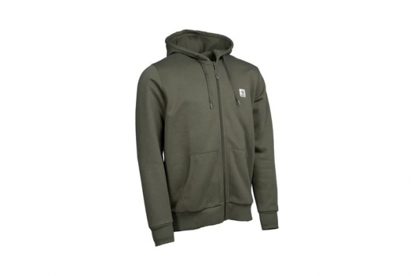 NASH Make It Happen Badge Zipped Hoody Green