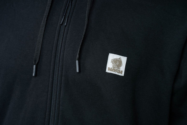 NASH Make It Happen Badge Zipped Hoody Black