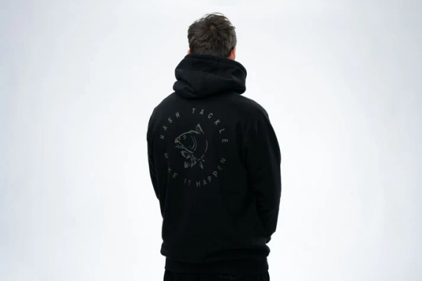 NASH Make It Happen Carp Logo Hoody Black