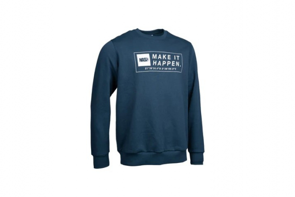 NASH Make It Happen Coordinates Jumper Navy Blue