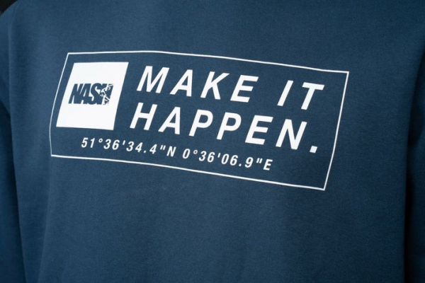 NASH Make It Happen Coordinates Jumper Navy Blue