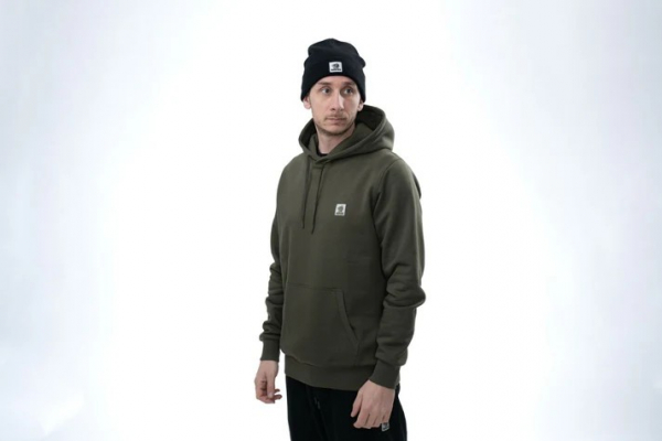 NASH Make It Happen Badge Hoody Green