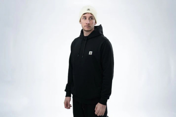 NASH Make It Happen Badge Hoody Black