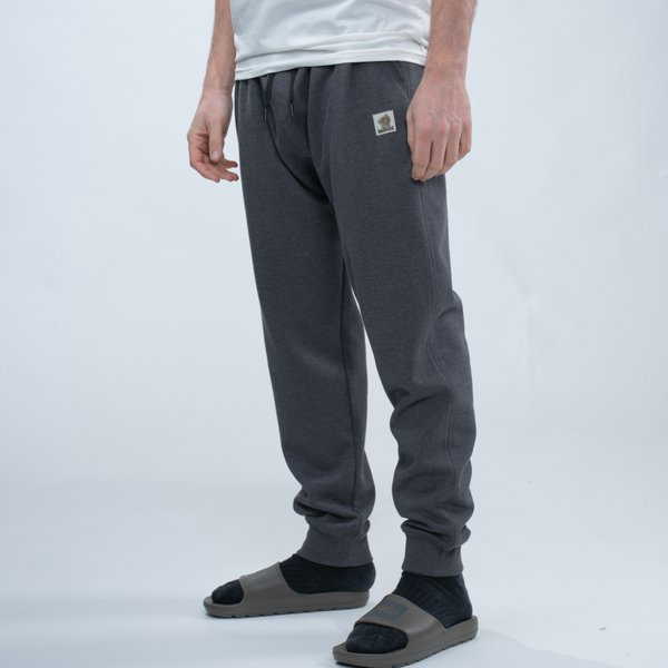 NASH Make It Happen Badge Joggers Grey Marl