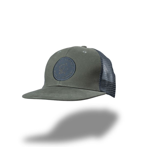 NASH Make It Happen Carp Logo Trucker Cap Green