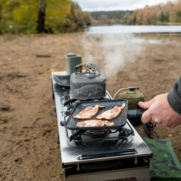 RidgeMonkey Grilla CookStation Double Hob varič