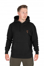 Mikina Fox Collection Hoody Black & Orange