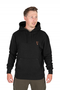 Mikina Fox Collection Hoody Black & Orange