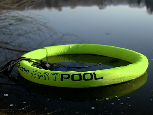 Plovoucí síťka na nástražní ryby Delphin BaitPOOL 50/90cm