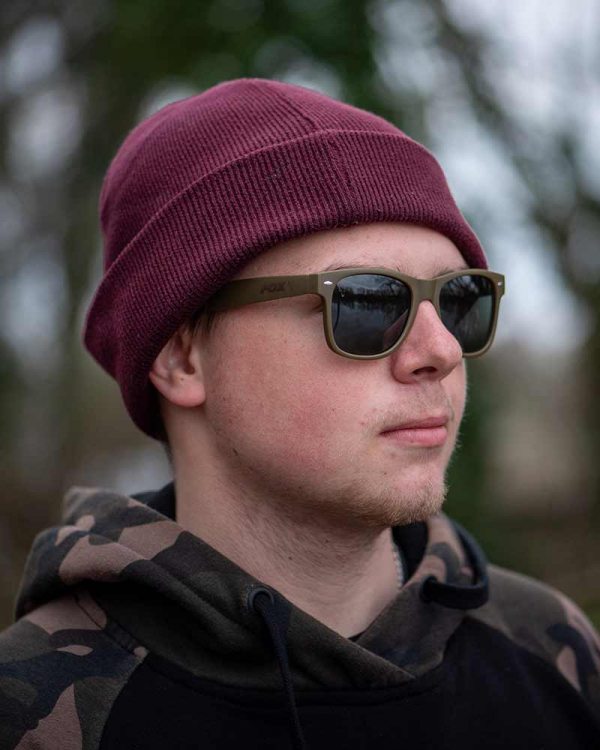 Sluneční brýle Fox Avius Trans Khaki - Green Lens