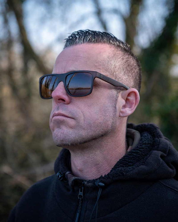 Okuliare Fox Avius Trans Khaki - Brown Lens