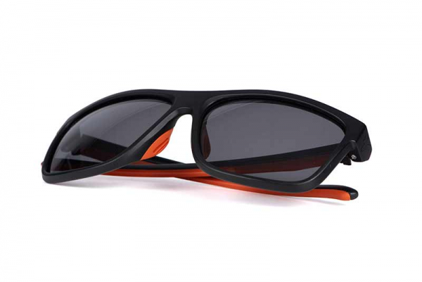 Okuliare Fox Collection Black Orange Shades - Brown Lens