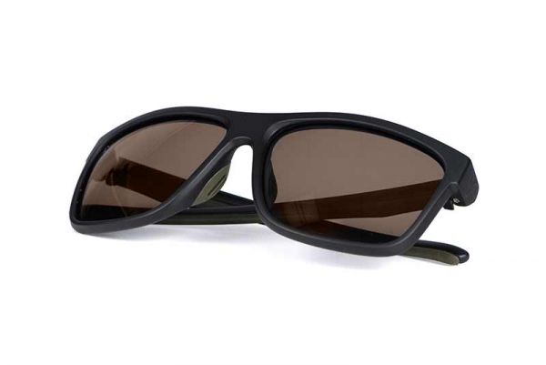 Sluneční brýle Fox Collection Green Black Shades - Grey Lens