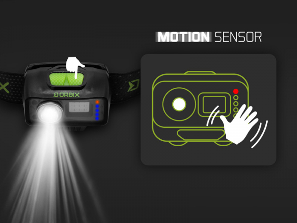 Delphin ORBIX fejlámpa