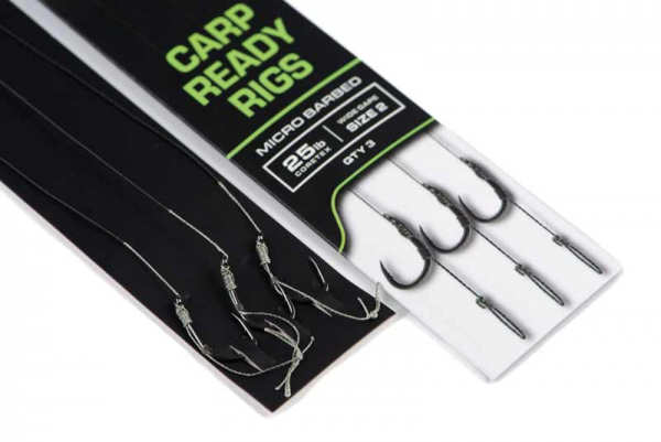 Fox Náväzce Carp Ready Rigs x 3 - Wide Gape