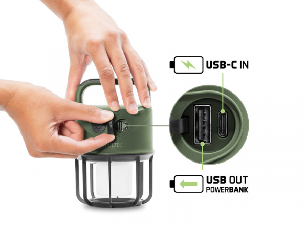 Delphin Multix Kempinglámpa 4400 mAh