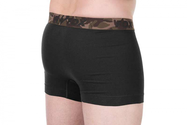 Fox Boxer Shorts - Khaki/Black 2db