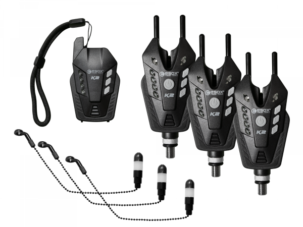 Sada signalizátorov Esox K2 Set + Snag Gear + Swingre