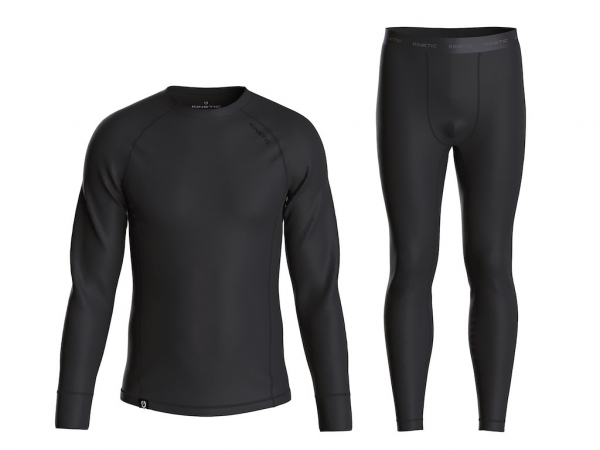 KINETIC BASE LAYER SET BLACK Termo szett