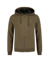 Mikina - Korda Zip Hoodie Dark Kamo