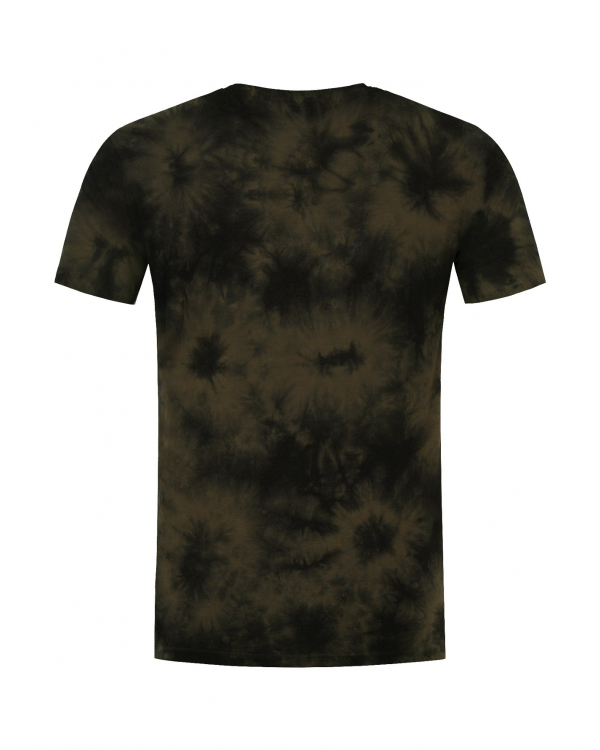 Korda Tie Dye Tee | Dark Olive
