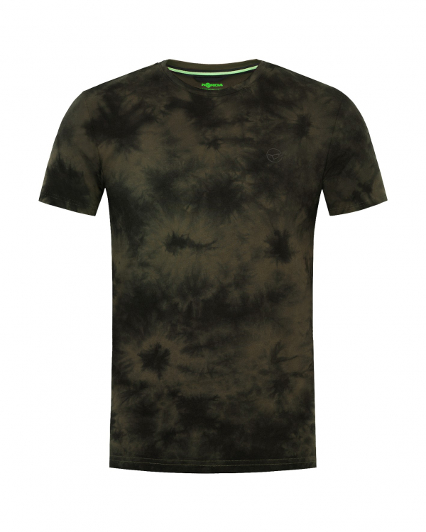 Korda Tie Dye Tee | Dark Olive