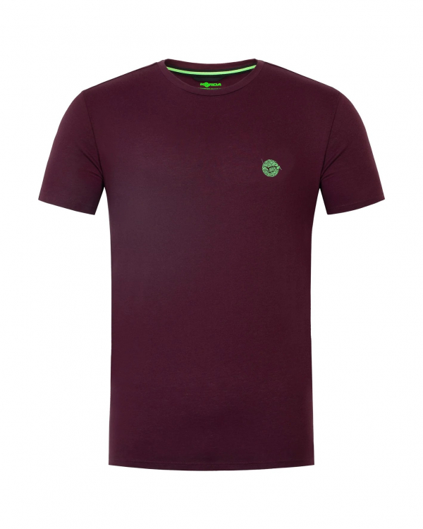Tričko - Korda Birdsnest Tee | Burgundy